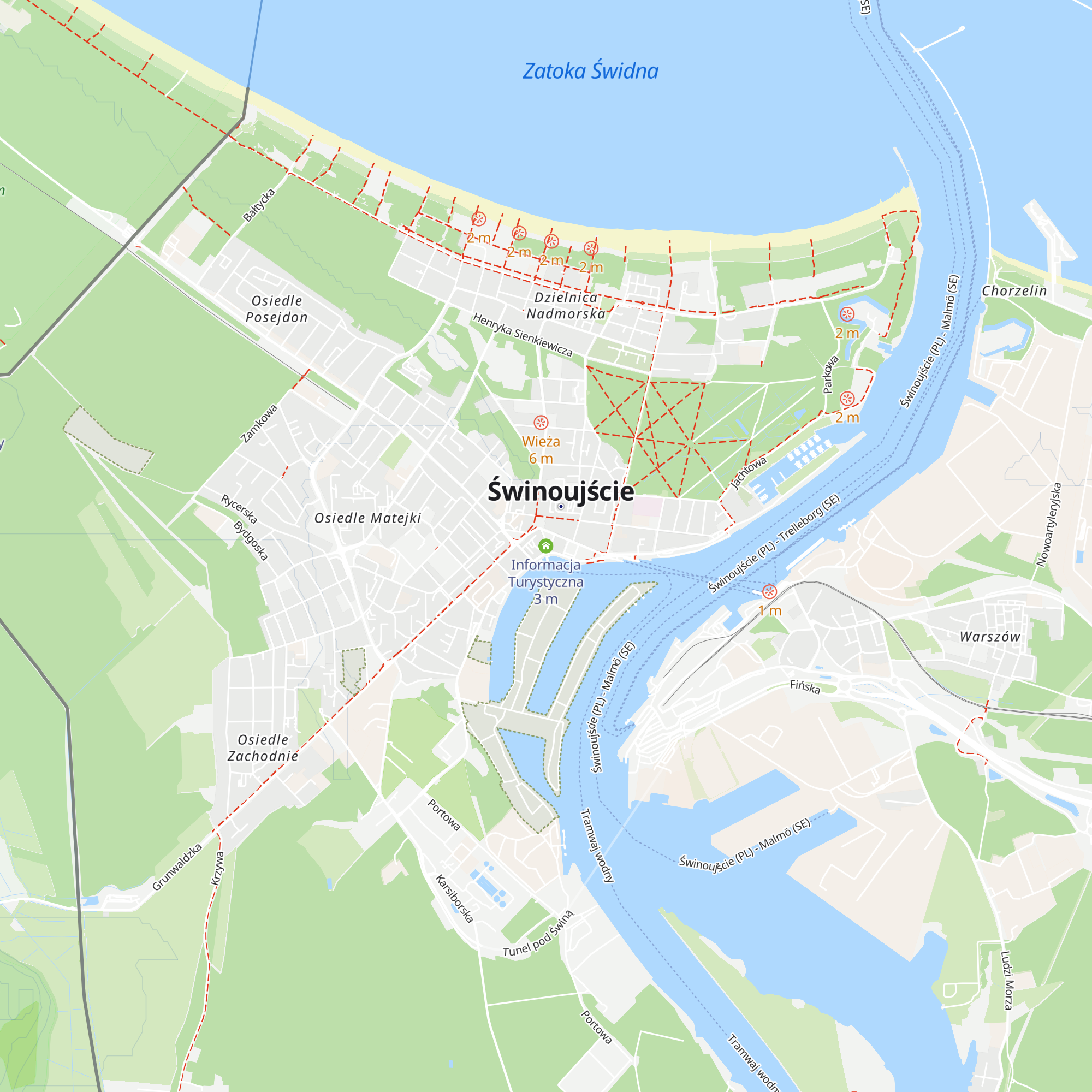 Informacja Turystyczna map