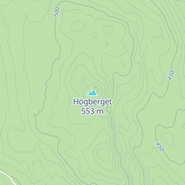 Map of Högberget