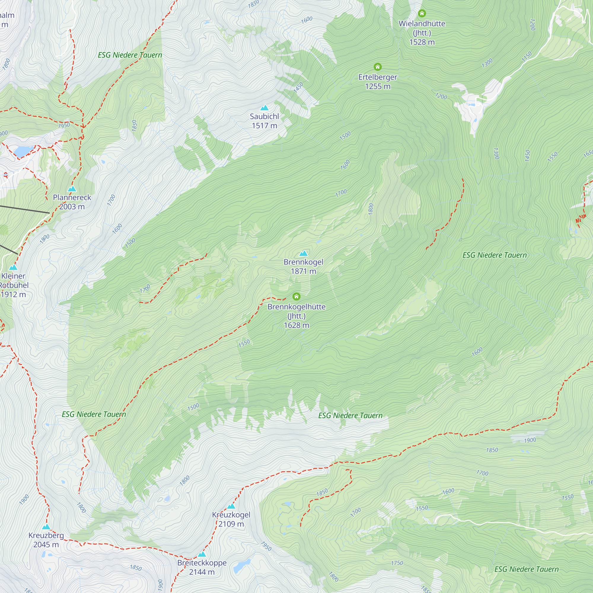Brennkogelhütte (Jhtt.) map