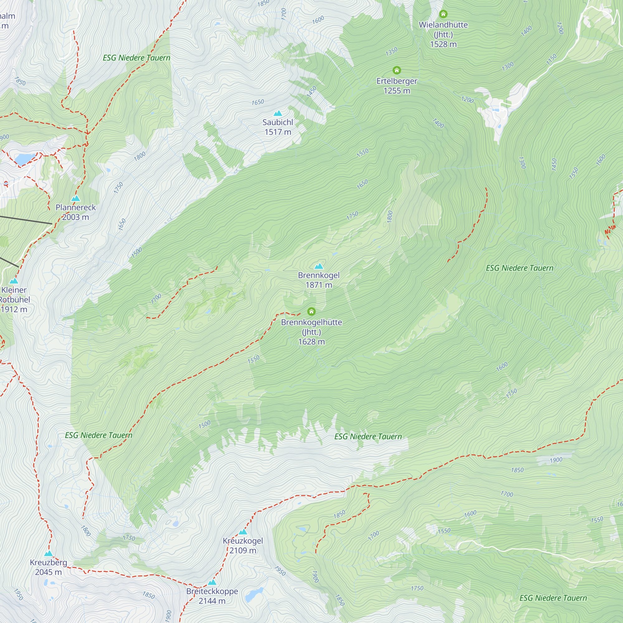 Brennkogelhütte (Jhtt.) map