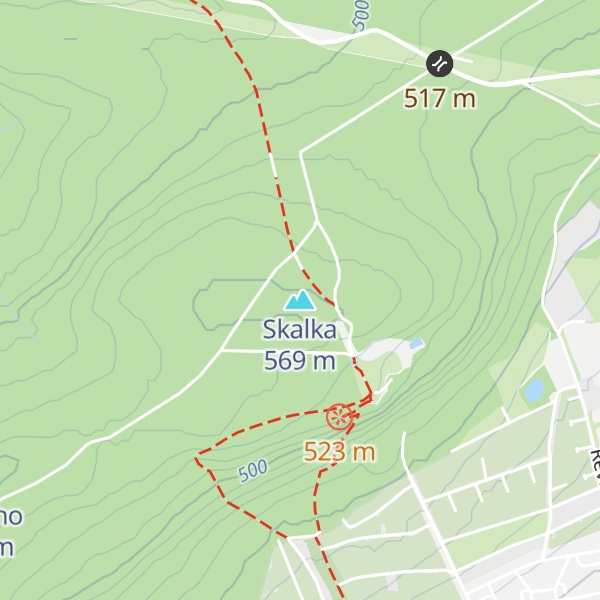 Map of Skalka