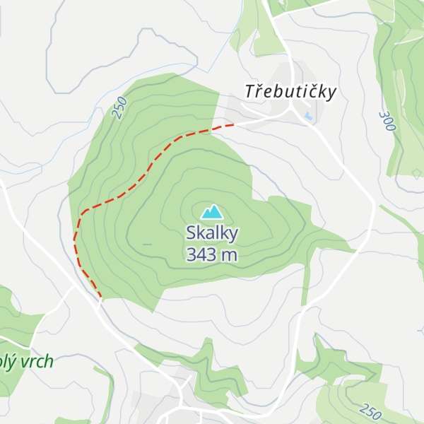 Map of Skalky