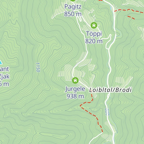 Map of Metschisch