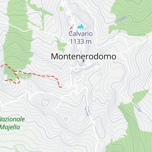 Map of Colle del Tasso