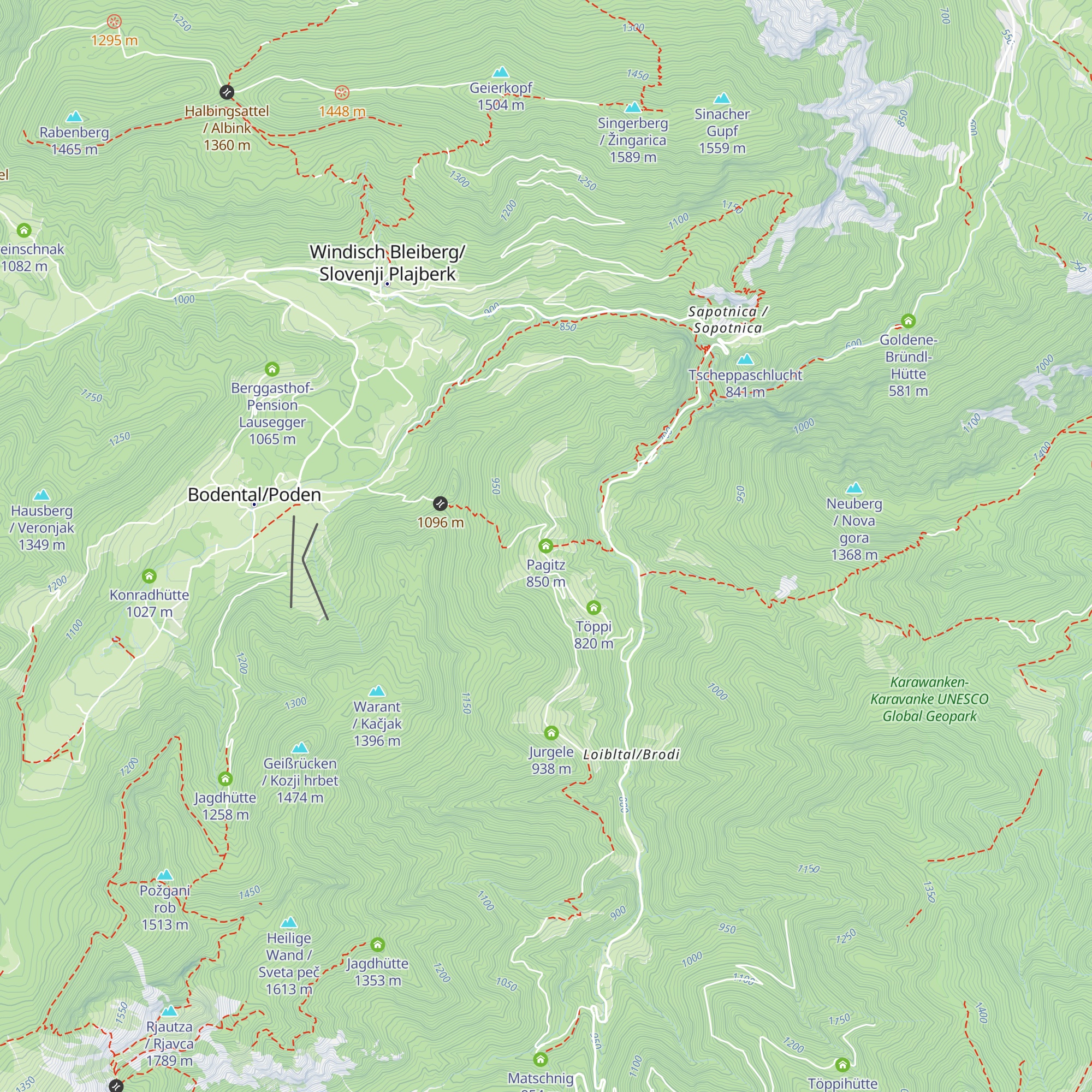 Pagitz map