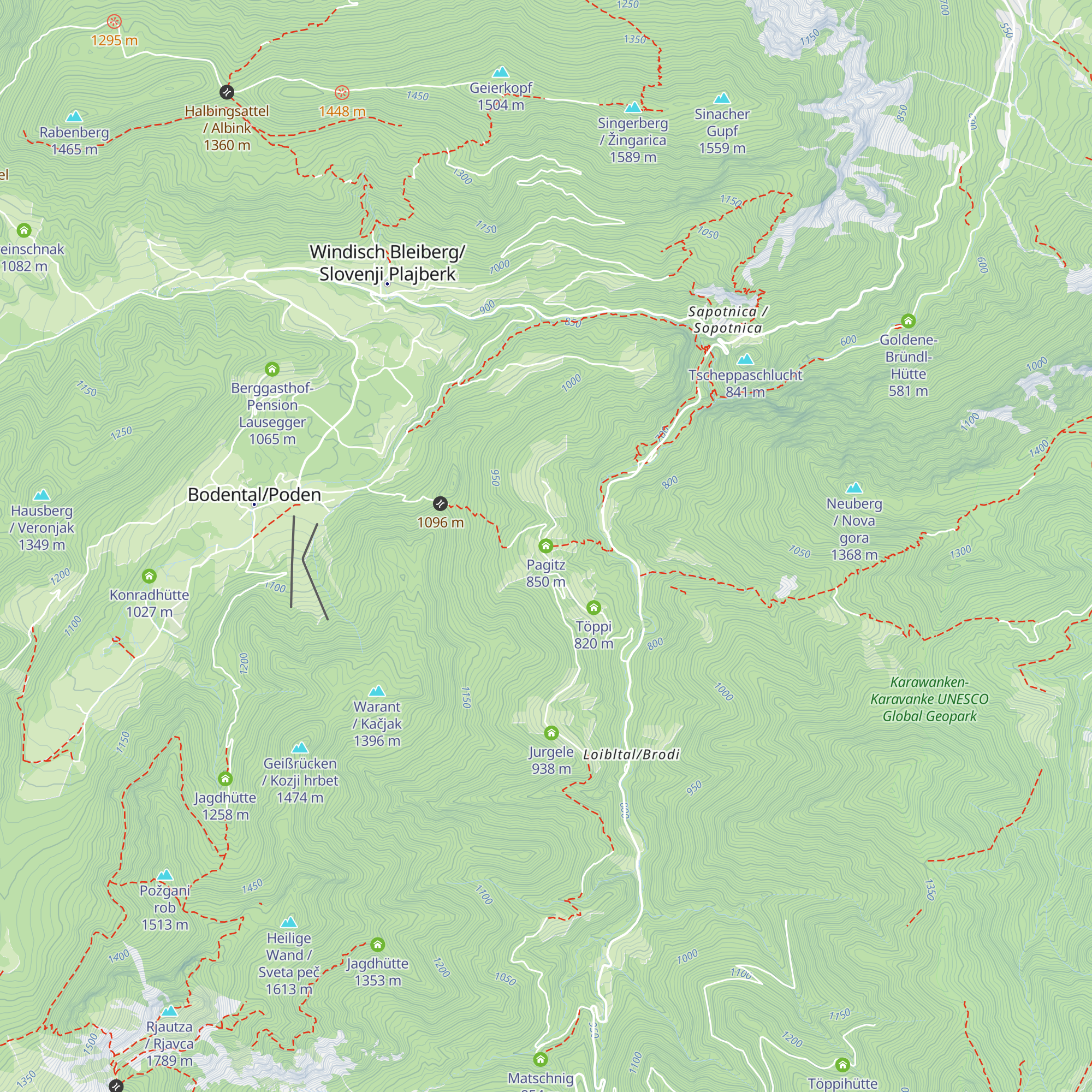 Pagitz map
