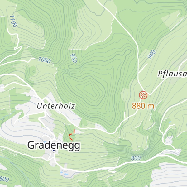 Map of Steinerkofel