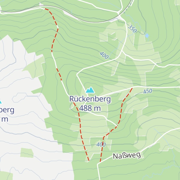 Map of Rückenberg