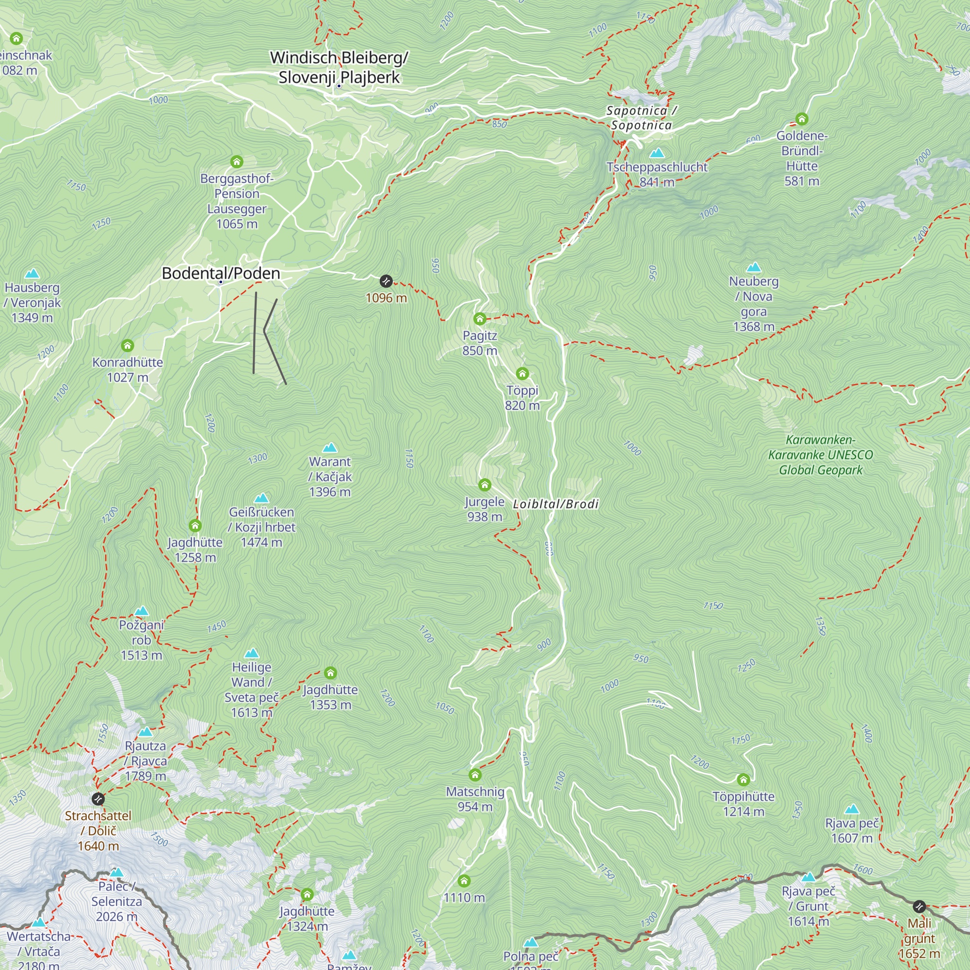 Jurgele map