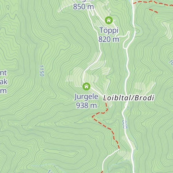 Map of Jurgele