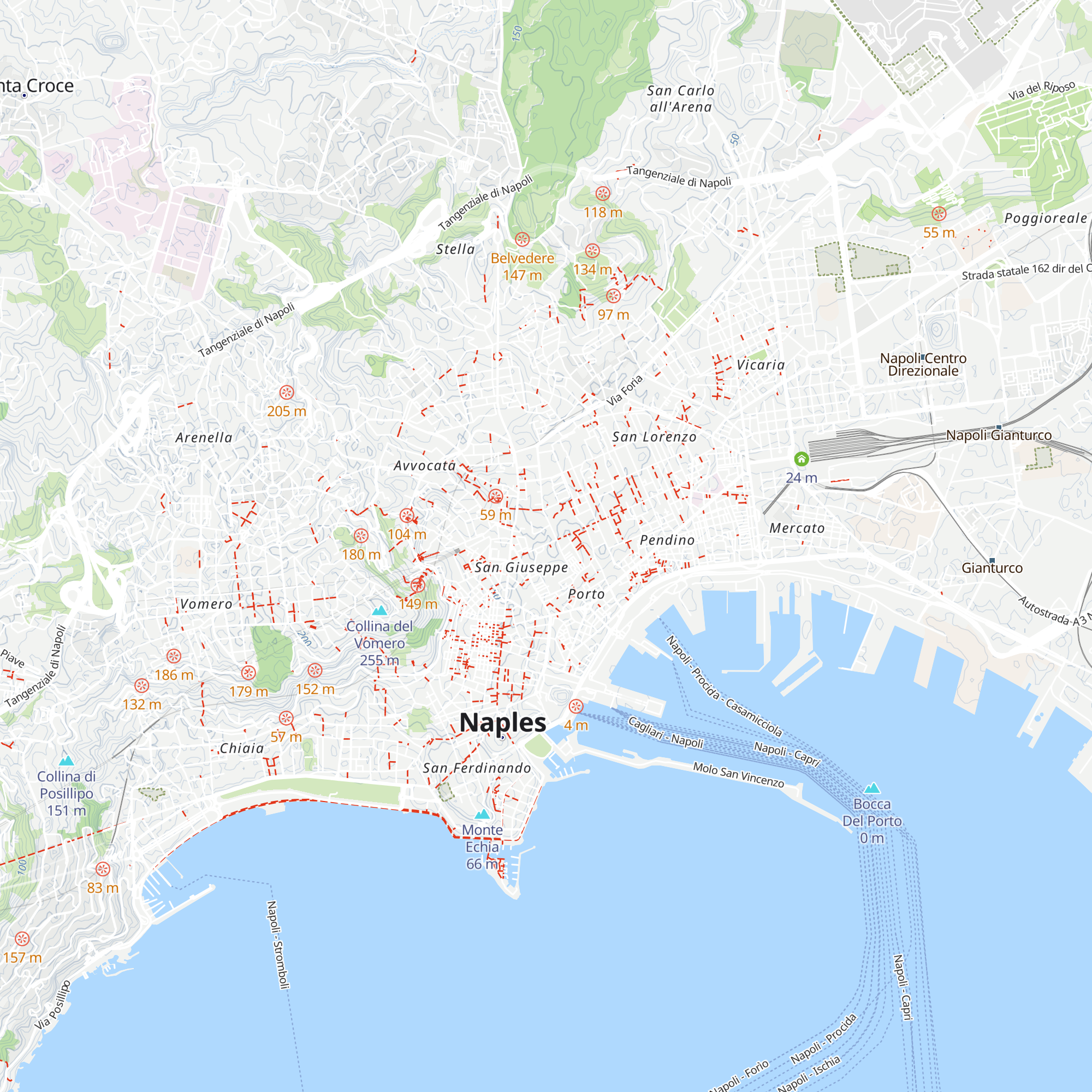 Centro Antico Ufficio Informazioni map