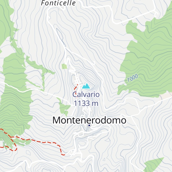Map of Calvario