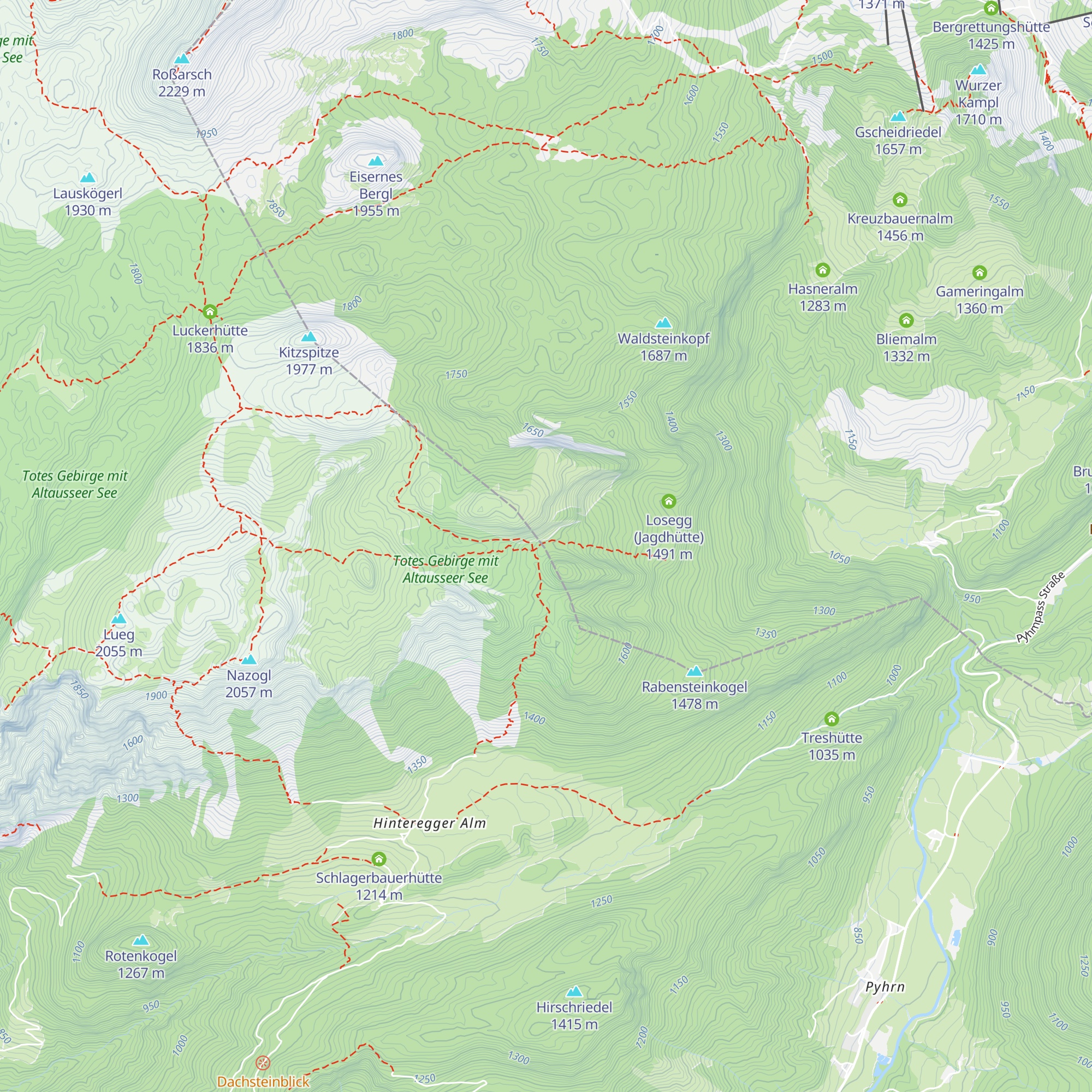 Aiplhütte map