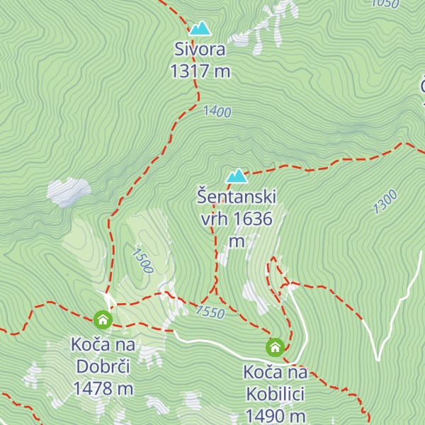 Map of Dobrča