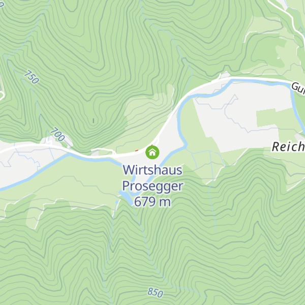 Map of Wirtshaus Prosegger