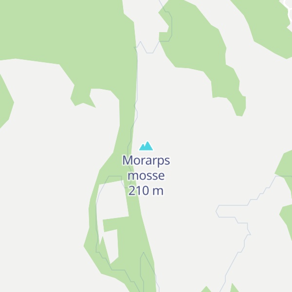 Map of Morarps mosse