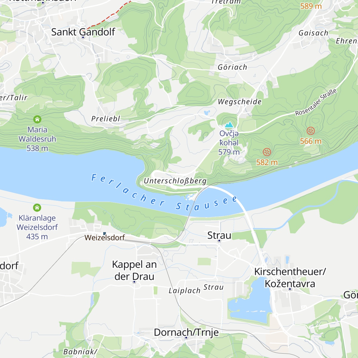 Gasthaus Singer map