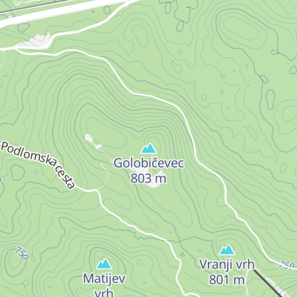 Map of Golobičevec