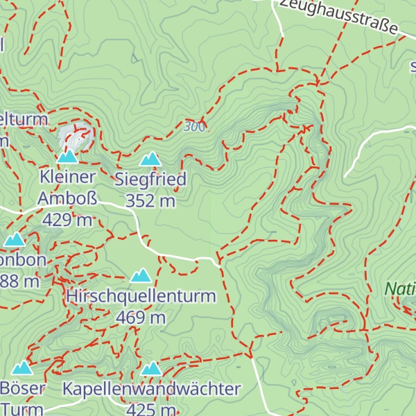 Map of Bergfriednadel