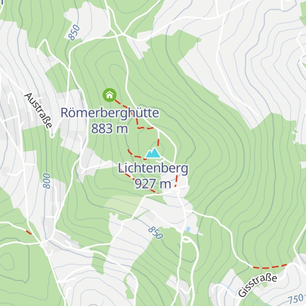 Map of Lichtenberg