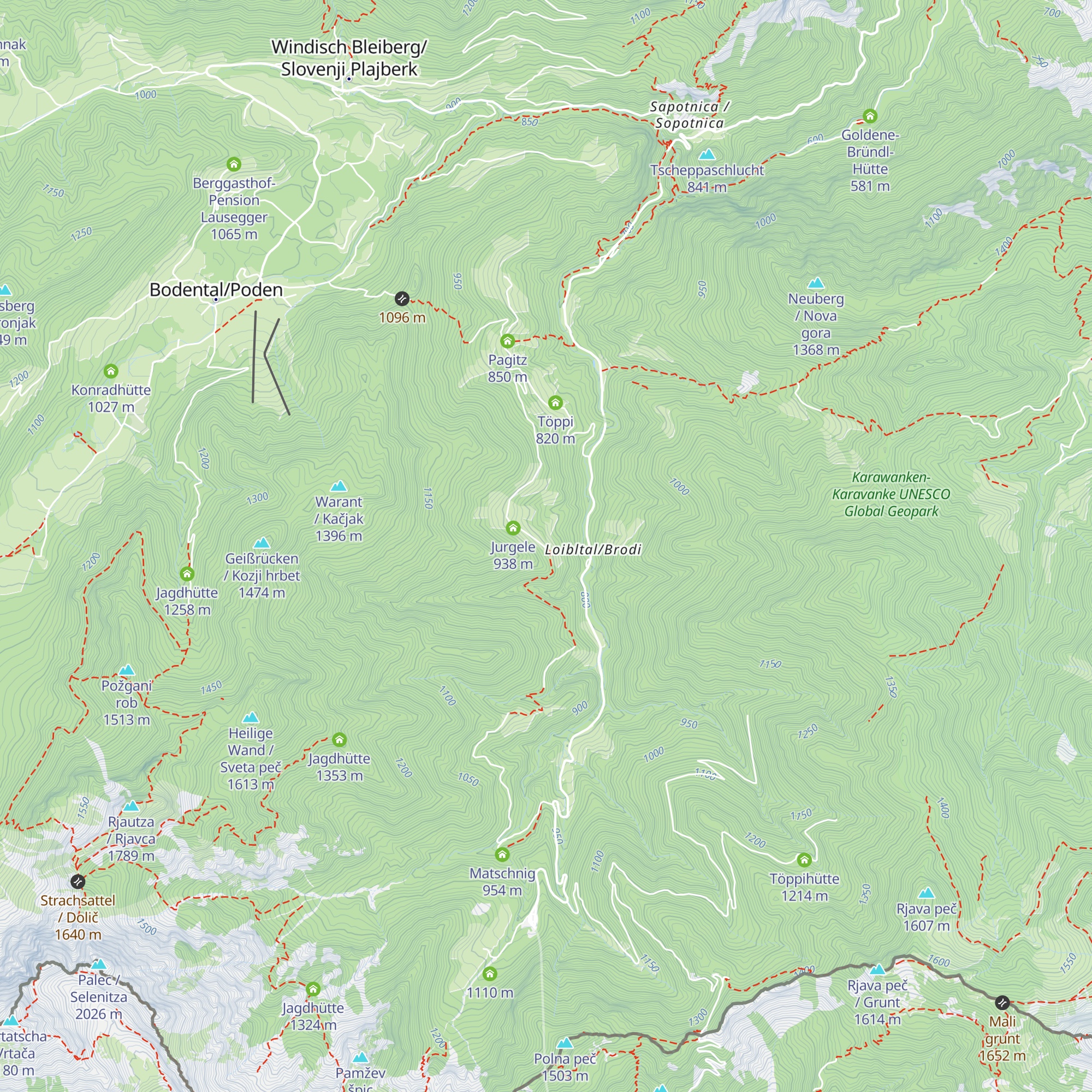 Quosternig map