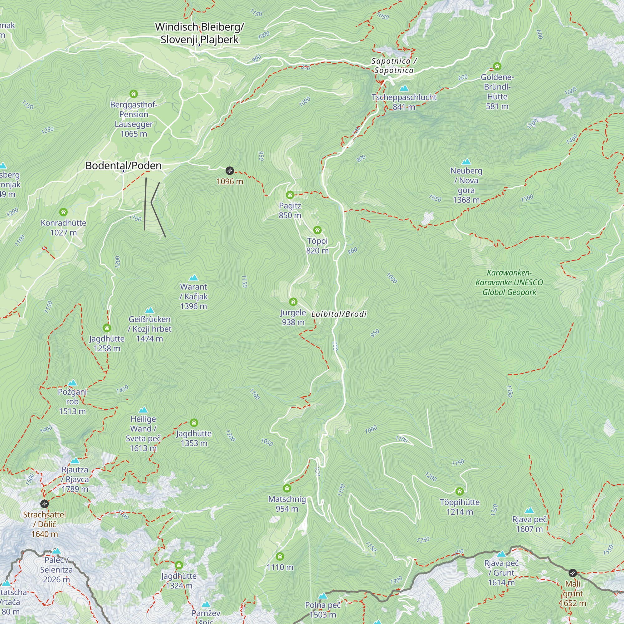 Quosternig map