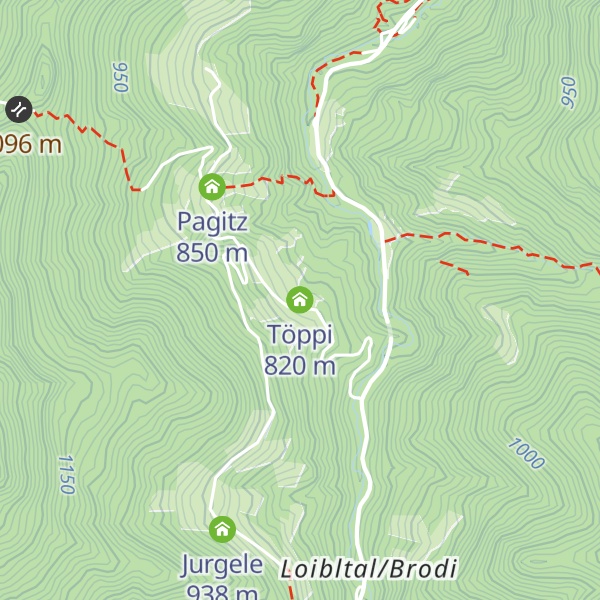 Map of Töppi