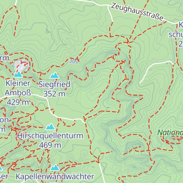 Map of Winterbergnadel