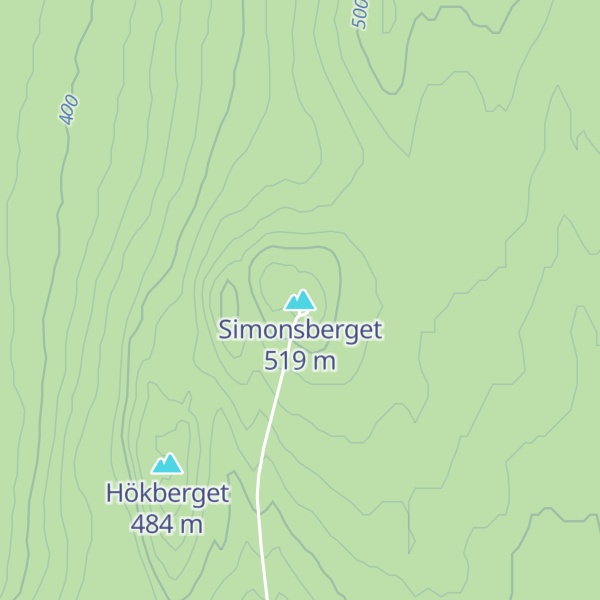 Map of Simonsberget
