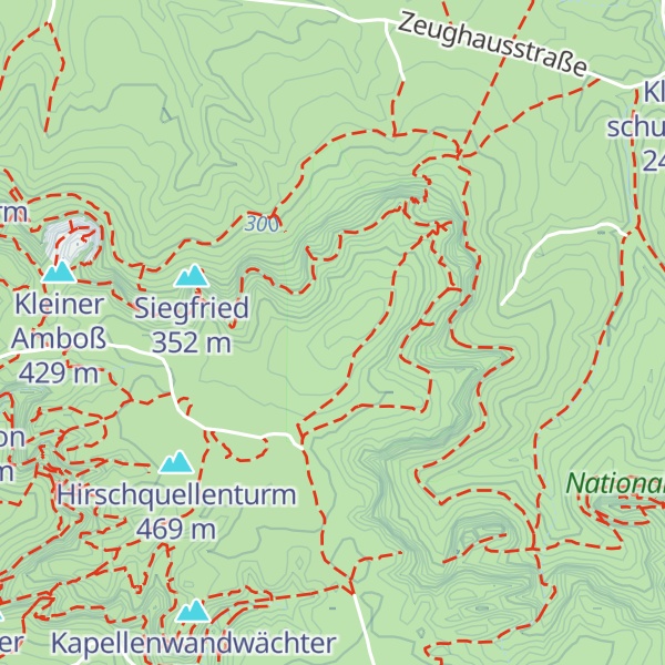 Map of Rauschensteiner Nadel