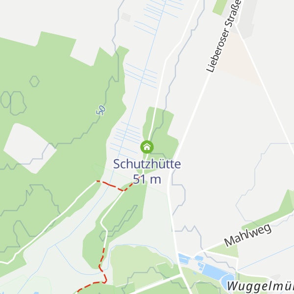 Map of Schutzhütte