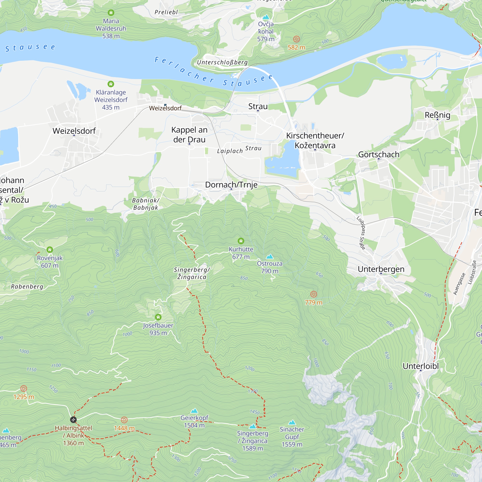 Kurhütte map
