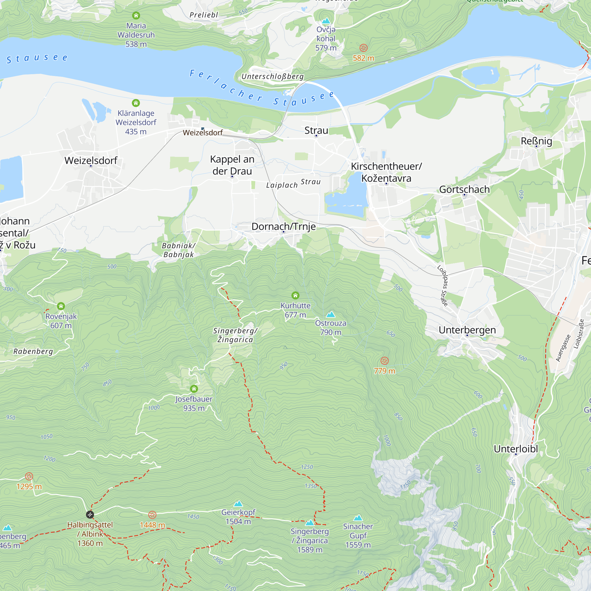 Kurhütte map