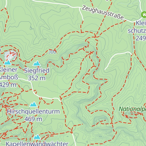 Map of Kleiner Winterberg
