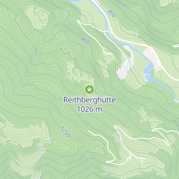Map of Reithberghütte