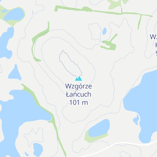 Map of Wzgórze Łańcuch