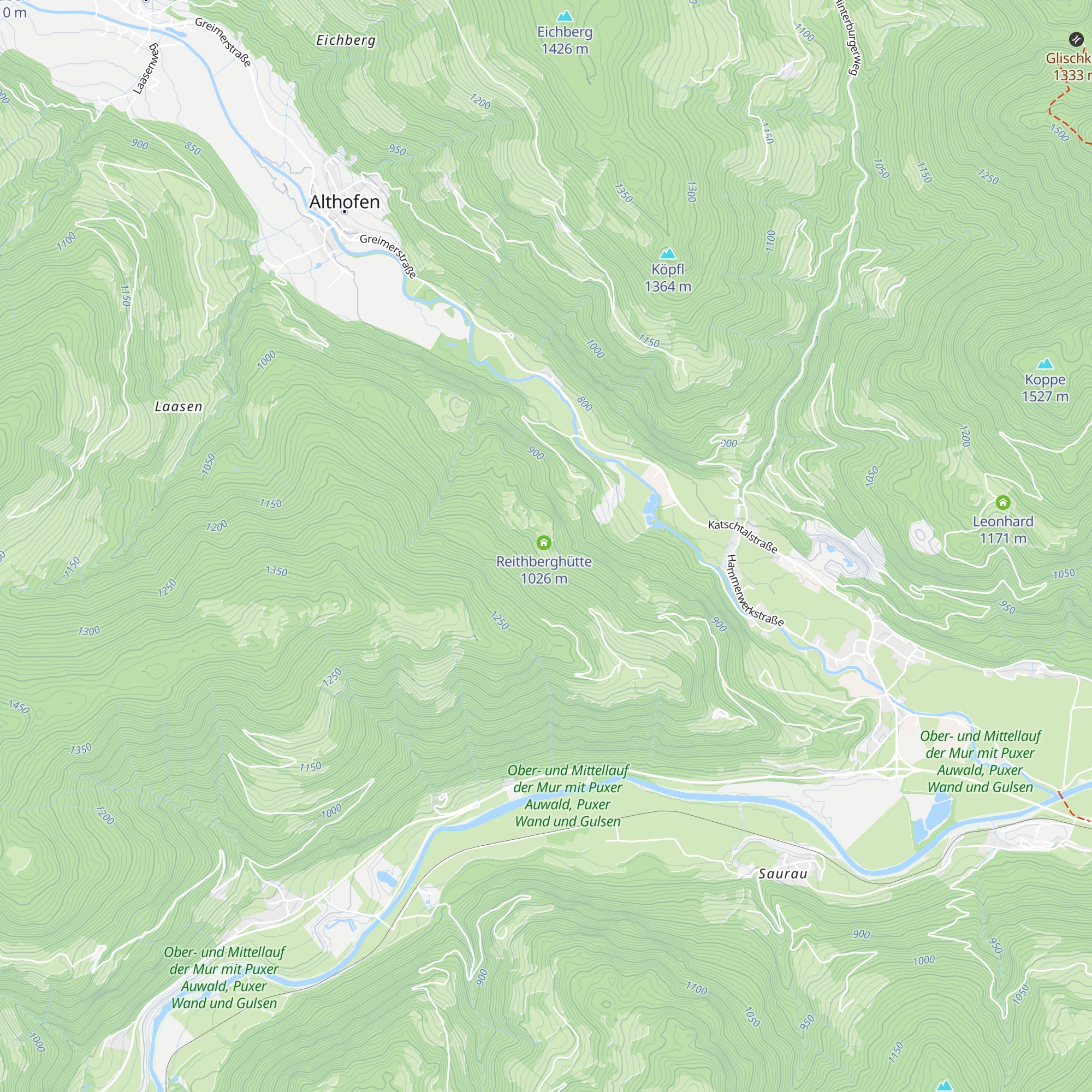 Staberhütte map