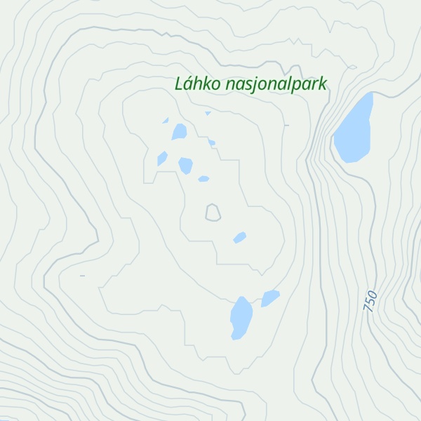 Map of Harefjellet