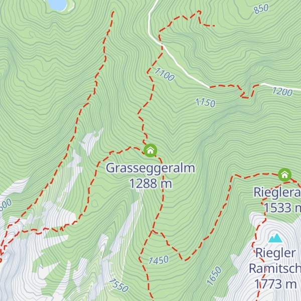Map of Grasseggeralm