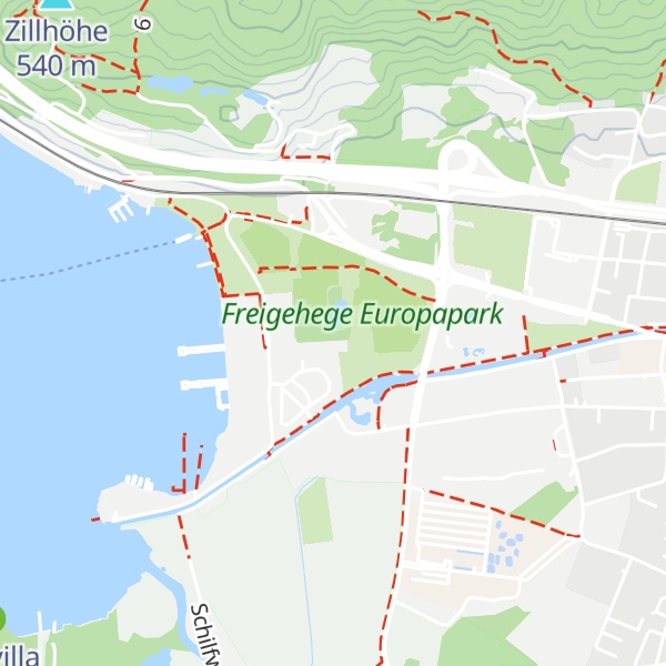 Map of Cafe Europapark