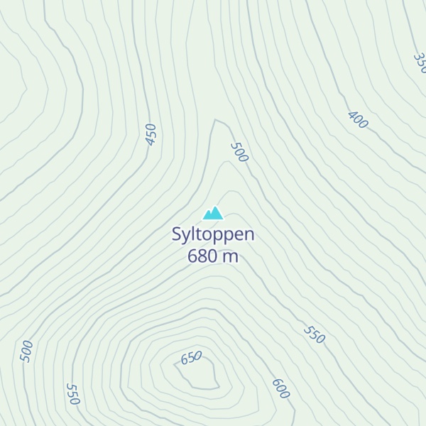 Map of Syltoppen
