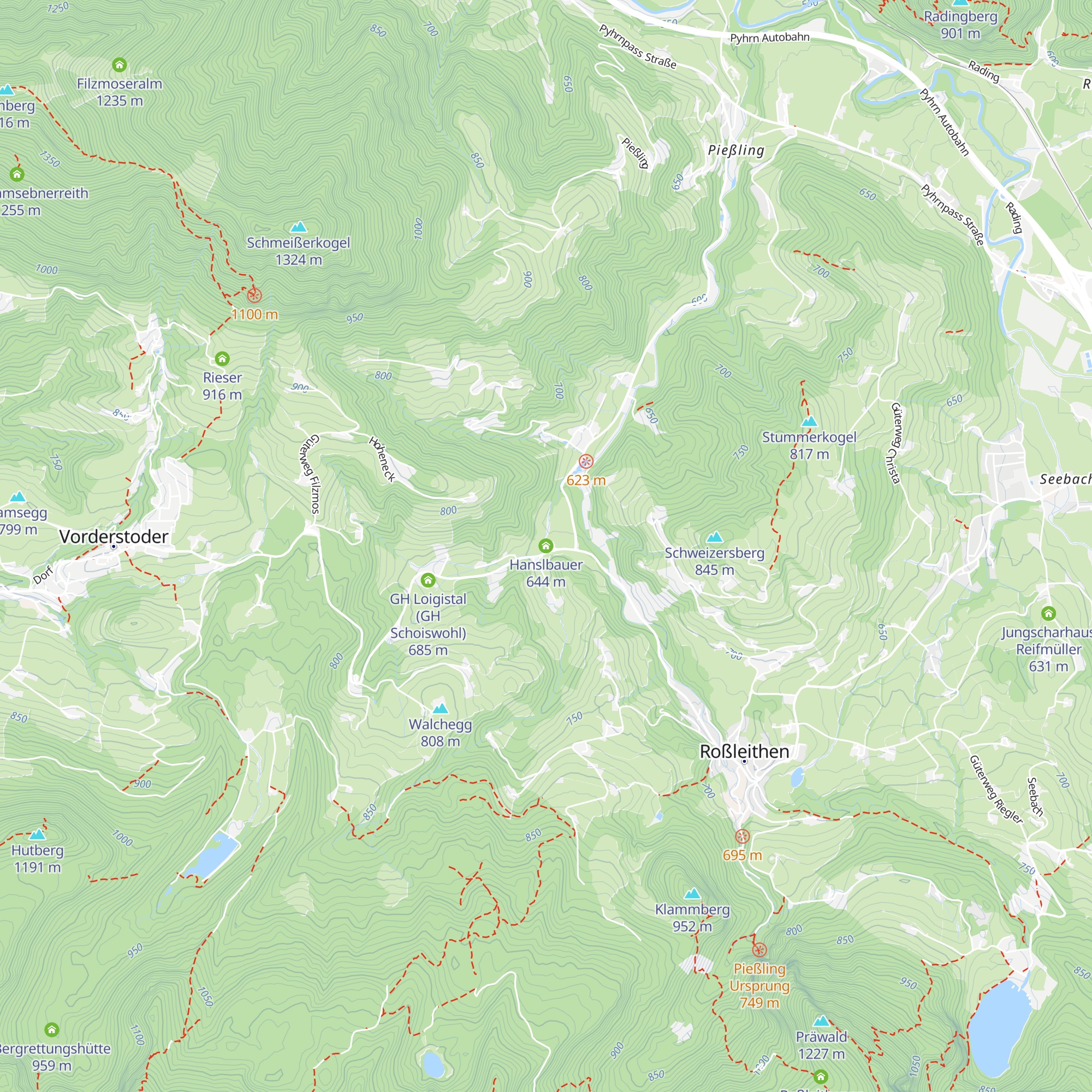 Hanslbauer map