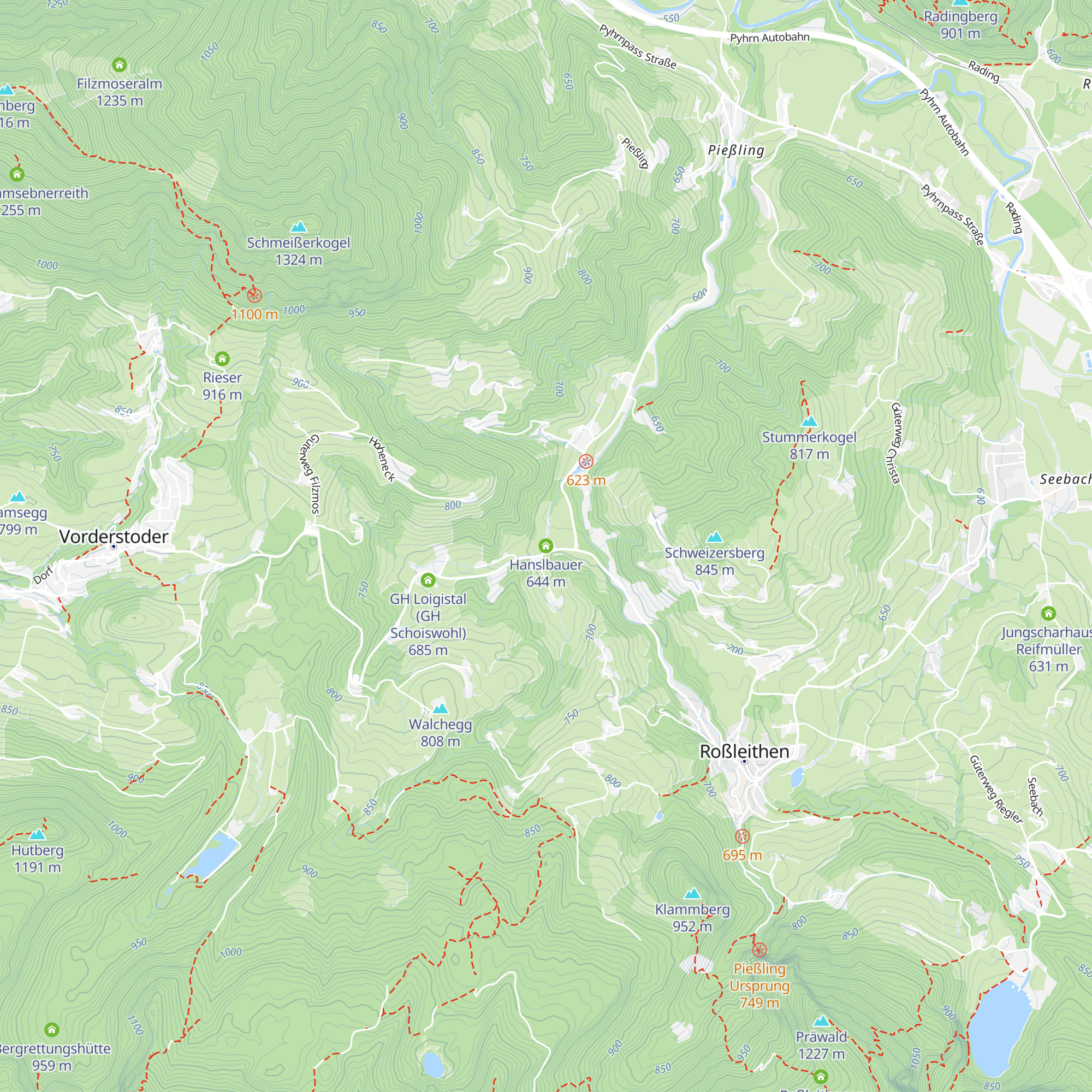 Hanslbauer map