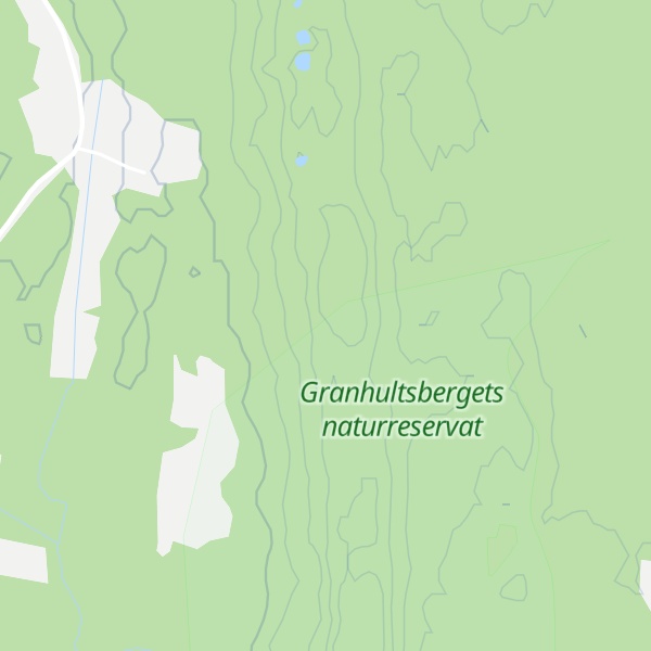 Map of Granhultsberget