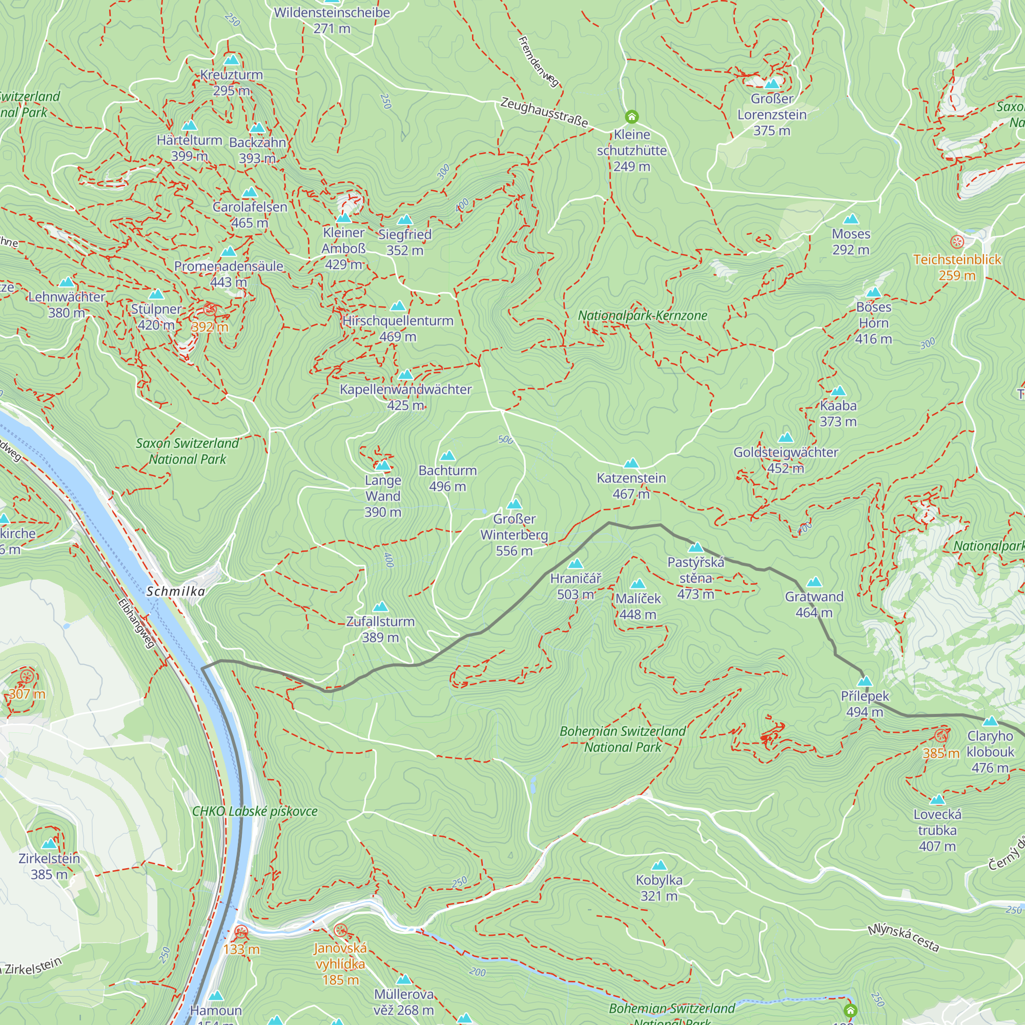 Infostelle Eishaus map