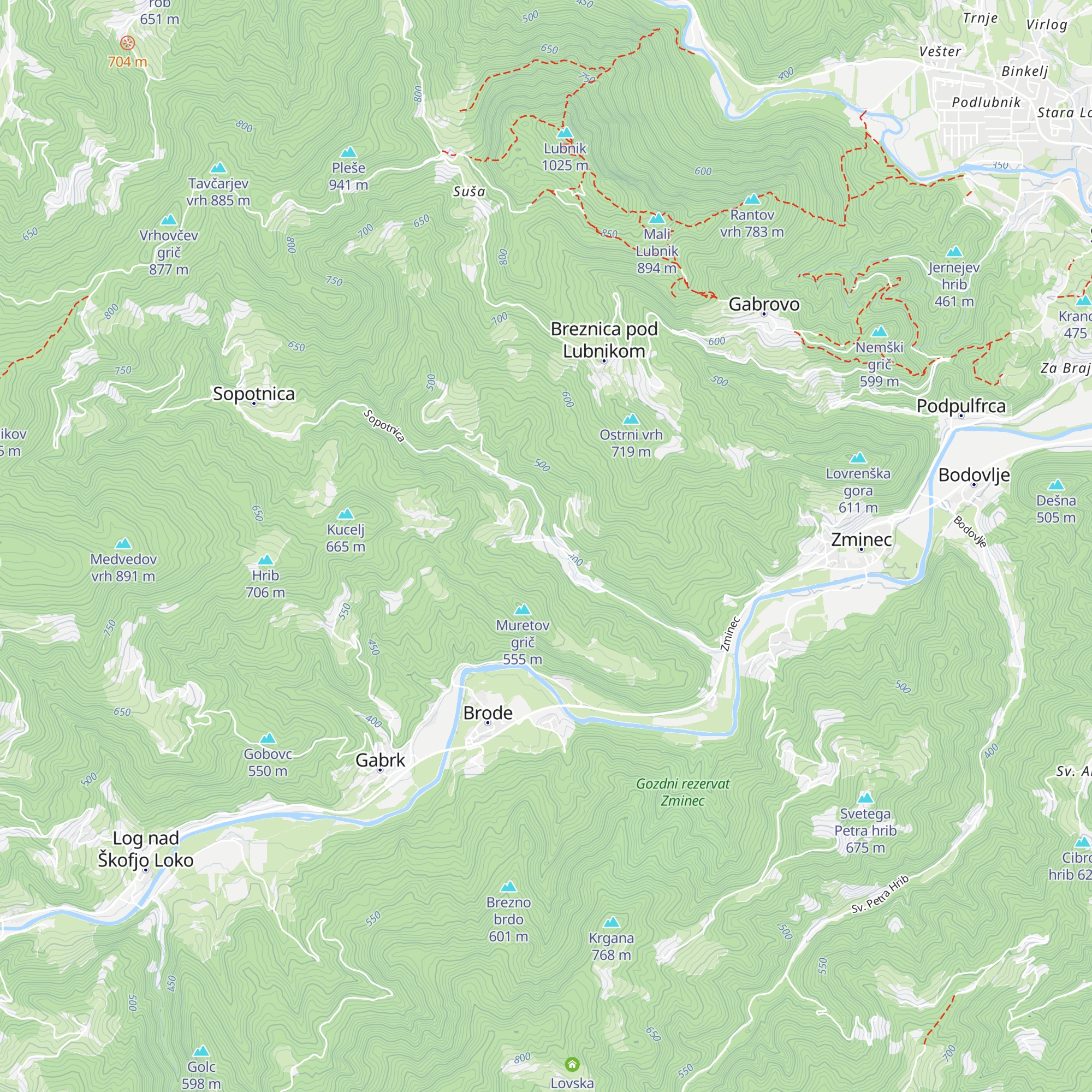 Projekt človek map