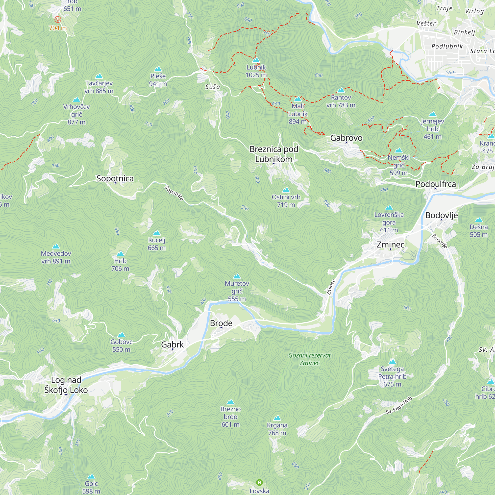 Projekt človek map