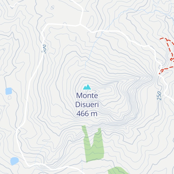Map of Monte Disueri