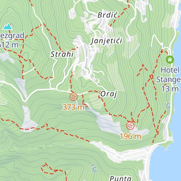 Map of Oraj