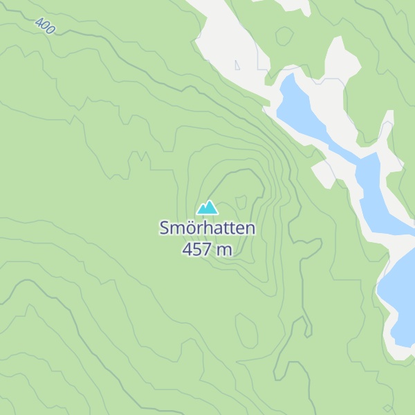 Map of Smörhatten